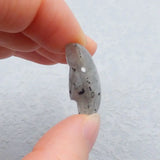 Labradorite Wolf Head Charms for DIY Pendant 25x18x10mm