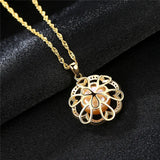 925 Sterling Silver Freshwater Pearl Necklace Pendant Party Gift