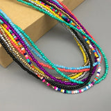 Colorful Beads Choker Necklace for Women