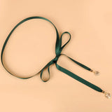 Women Weaving Belt Metal Buckle Strap Waistband Dress Jean Waist Chain