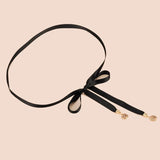 Women Weaving Belt Metal Buckle Strap Waistband Dress Jean Waist Chain