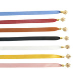 Women Weaving Belt Metal Buckle Strap Waistband Dress Jean Waist Chain
