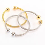 Women Stainless Steel Bracelet Fine Jewelry Pulseras