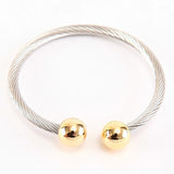 Women Stainless Steel Bracelet Fine Jewelry Pulseras
