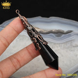 Opal Stone Charm Pendant for Necklace, DIY Jewelry