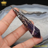 Opal Stone Charm Pendant for Necklace, DIY Jewelry