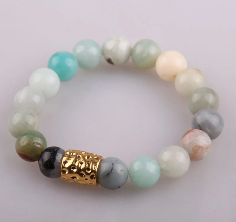 Natural Stone Amazonite Bracelet for Women