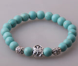 Women Dress Armband 8mm Longevity Charm Bracelet