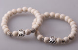 Women Dress Armband 8mm Longevity Charm Bracelet