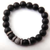 Stone Armband Micro Zircon Pave Ball Stone Bracelet