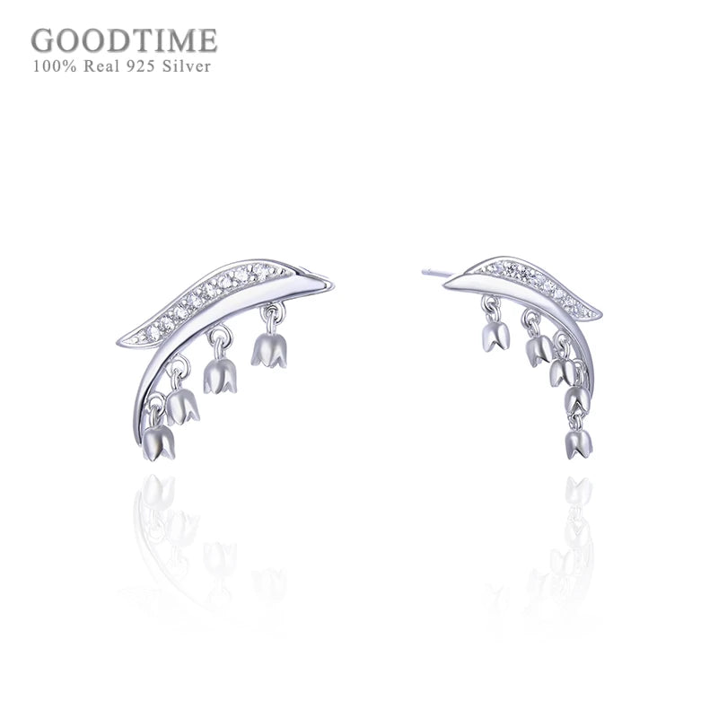 925 Sterling Silver Zircon Earrings for Women