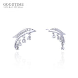 925 Sterling Silver Zircon Earrings for Women