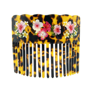 Plumeria Flower Hair Combs Assorted Colors Hair Accessories