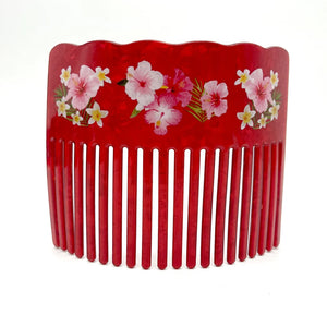Plumeria Flower Hair Combs Assorted Colors Hair Accessories