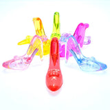 High Heel Shoes Acrylic Necklace Pendants 130pcs