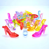 High Heel Shoes Acrylic Necklace Pendants 130pcs