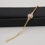 Austrian Crystal Flower Bracelet for Women