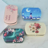 Rectangular Clear Texture Jewelry Box for Women