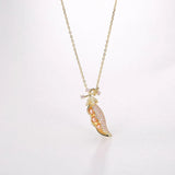 Pink Pearl Pendant Necklace 925 Sterling Silver Lady Party Jewelry