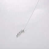 Pink Pearl Pendant Necklace 925 Sterling Silver Lady Party Jewelry