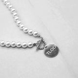 Custom Stainless Steel Tlod Pearl Necklaces
