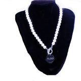 Custom Stainless Steel Tlod Pearl Necklaces
