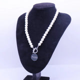 Custom Stainless Steel Tlod Pearl Necklaces