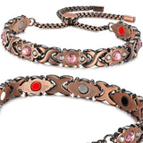 Women Magnetic Lymph Detox Bracelet Weight Loss Pain Relief