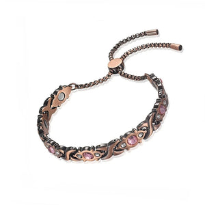 Women Magnetic Lymph Detox Bracelet Weight Loss Pain Relief