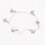 Women Silver Stainless Steel Star Butterfly Dragonfly No Fade Bracelets Bangles
