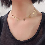 Women Stainless Steel Star Butterfly Necklace