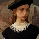 Sweet Multilayer Pearl Beaded Necklace for Women