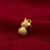 14K Yellow Gold Geometric Pendant for Necklace - Women's Jewelry