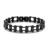 Women's Bicycle Chain Link Bracelet Stainless Steel Punk Jewelry Gift