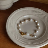 Baroque Pearl Hand Bracelet Natural Jewelry Girl Birthday Gift