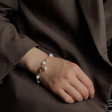 Baroque Pearl Hand Bracelet Natural Jewelry Girl Birthday Gift