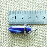Quartz Crystal Hexagonal Pendant Necklace