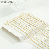 14K Plated Brass Metal Chain for DIY Jewelry Making