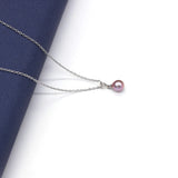 Pearl Pendant Necklace Stainless Steel Chokers