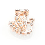 Women's Rhinestone Hairpin Crab Clip Headwear