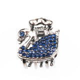 Women's Rhinestone Hairpin Crab Clip Headwear
