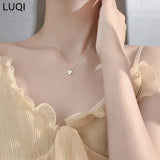 Women's S925 Silver Maple Leaf Pendant Necklace