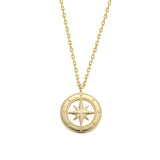 Women's S925 Platinum Star Pendant Necklace XL34