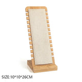 Wood Jewelry Display Stand for Home Shop Decoration