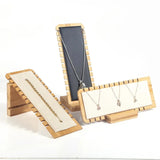 Wood Jewelry Display Stand for Home Shop Decoration