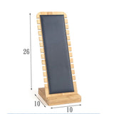 Wood Jewelry Display Stand for Home Shop Decoration