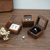 Large Capacity Wooden Jewelry Box for Women, Travel Storage Organizer