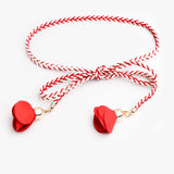 Woven Flower Belt Waist Chain Women Decorative Dress Summer