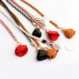 Woven Flower Belt Waist Chain Women Decorative Dress Summer
