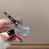 Y2K Heart Snap Hairpins Kids Hair Accessories